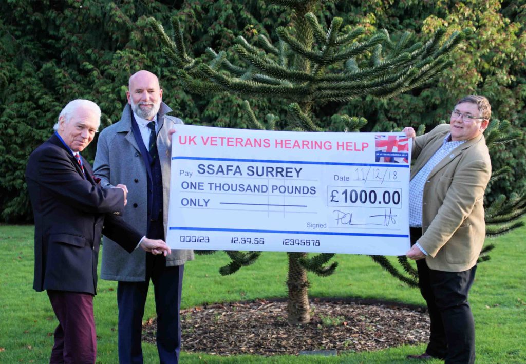 SSAFA Cheque