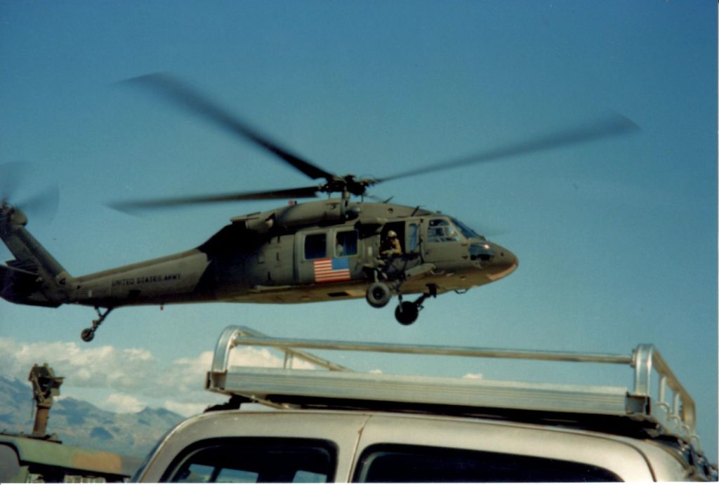 Black Hawk Military Vehicle