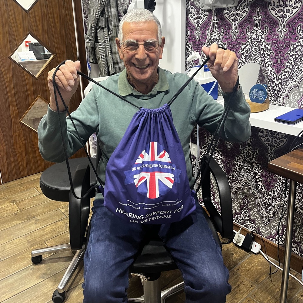 Improved Hearing for Army Veteran Mr. Hunt UK Veterans Hearing Foundation