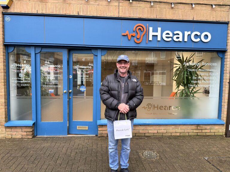 Picture of Mr Roy Charles Luckham after his hearing service