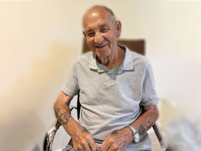 Royal Navy veteran David Taunt
