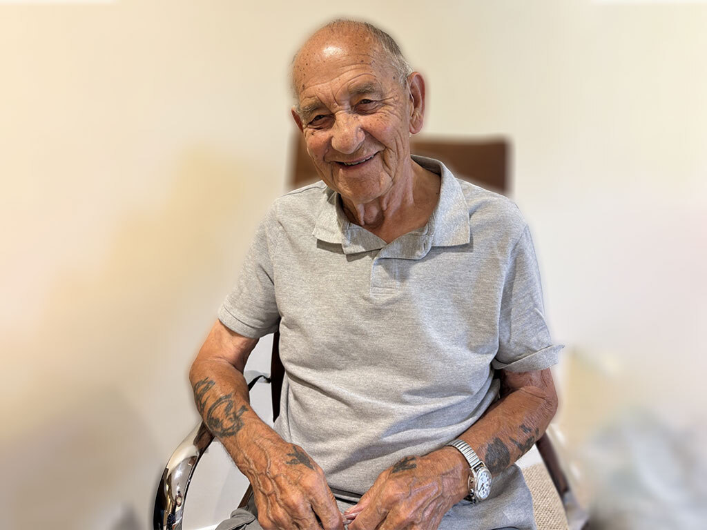 Royal Navy veteran David Taunt